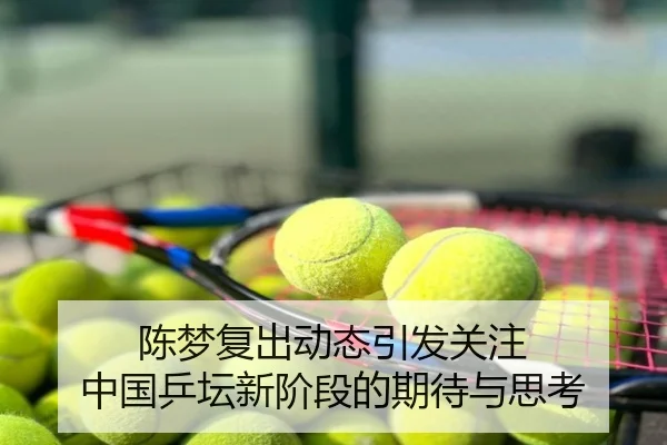 陈梦复出动态引发关注 中国乒坛新阶段的期待与思考